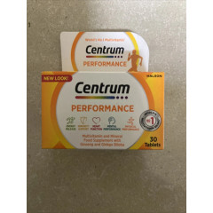 Мультивітаміни з мінералами Centrum Performance для підвищення активності 30 таблеток