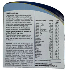 Мультивітаміни Centrum для зрілих людей Advance 50 Plus 60 таблеток - уцінка через термін придатності 08/2024