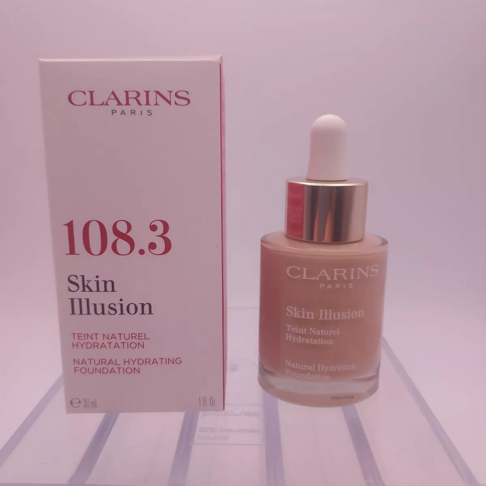 Clarins Skin Illusion 108.3 ORGANZA moisturizing foundation