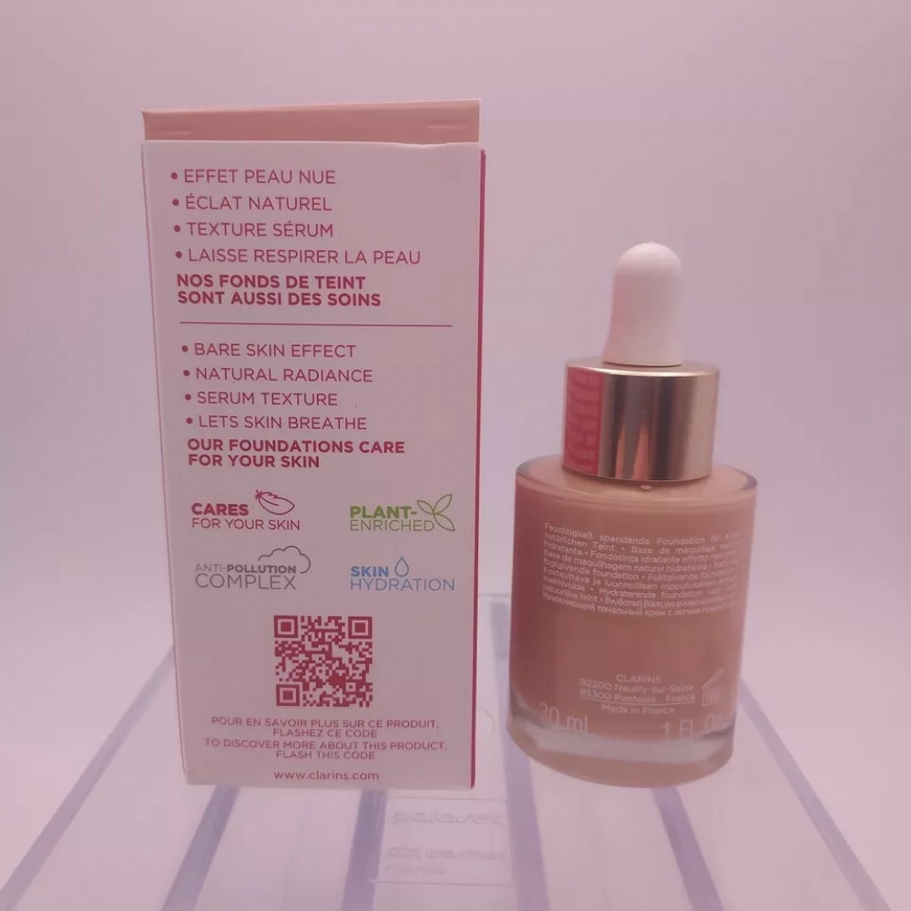 Clarins Skin Illusion 108.3 ORGANZA moisturizing foundation