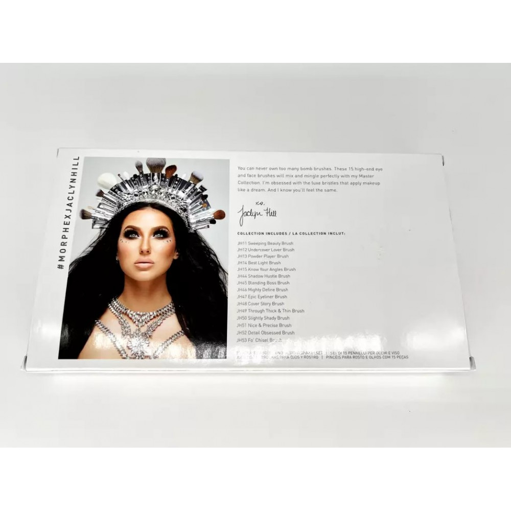 Набір професійних пензлів для макіяжу Morphe Jaclyn Hill Master Remix Collection 15 шт