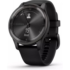 Розумний спортивний годинник Garmin Vivomove Trend Slate Black 010-02665-00