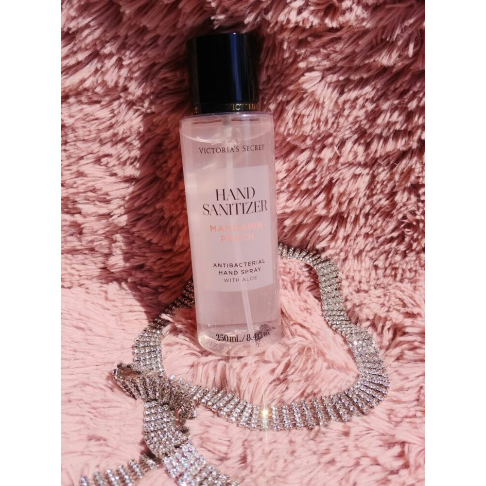Perfume sanitizer spray for hands Victoria's Secret Mandarin Peach with the smell of mandarin and peach 250ml
