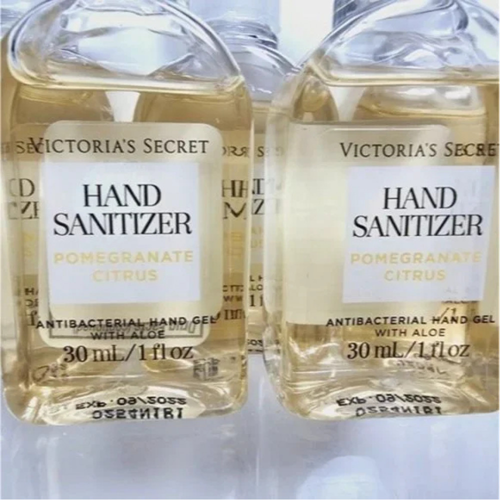 Perfume mini sanitizer hand gel Victoria's Secret with pomegranate and citrus aroma 30ml