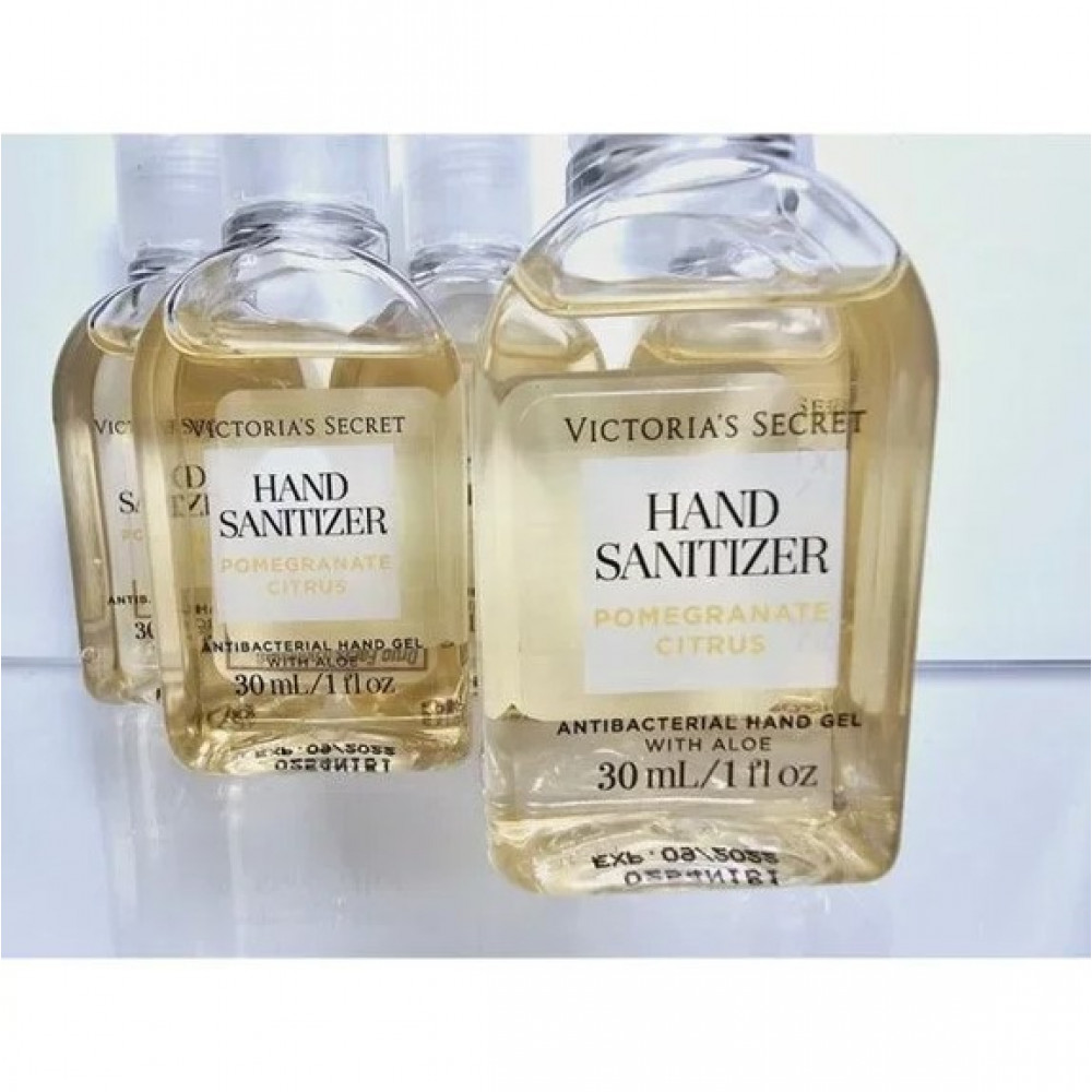 Perfume mini sanitizer hand gel Victoria's Secret with pomegranate and citrus aroma 30ml