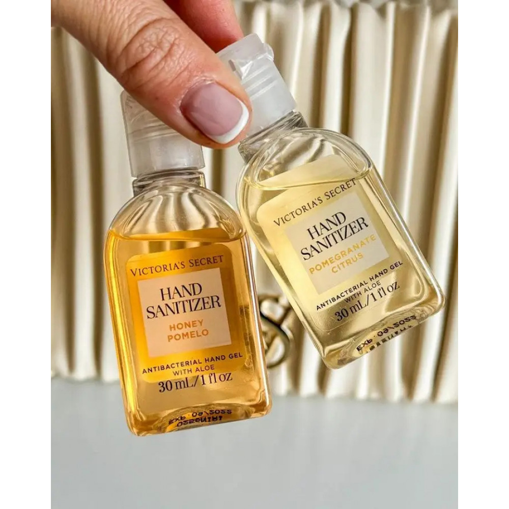Perfume mini sanitizer hand gel Victoria's Secret with pomegranate and citrus aroma 30ml