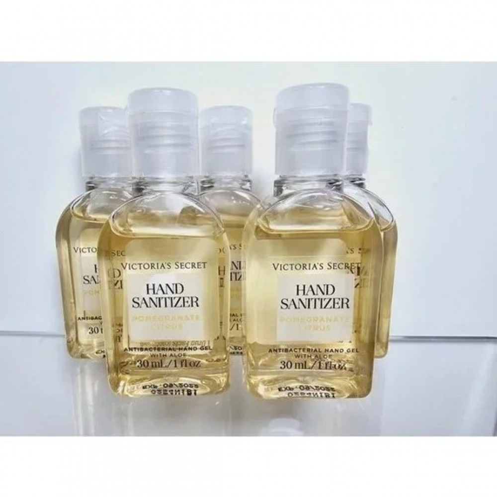 Perfume mini sanitizer hand gel Victoria's Secret with pomegranate and citrus aroma 30ml