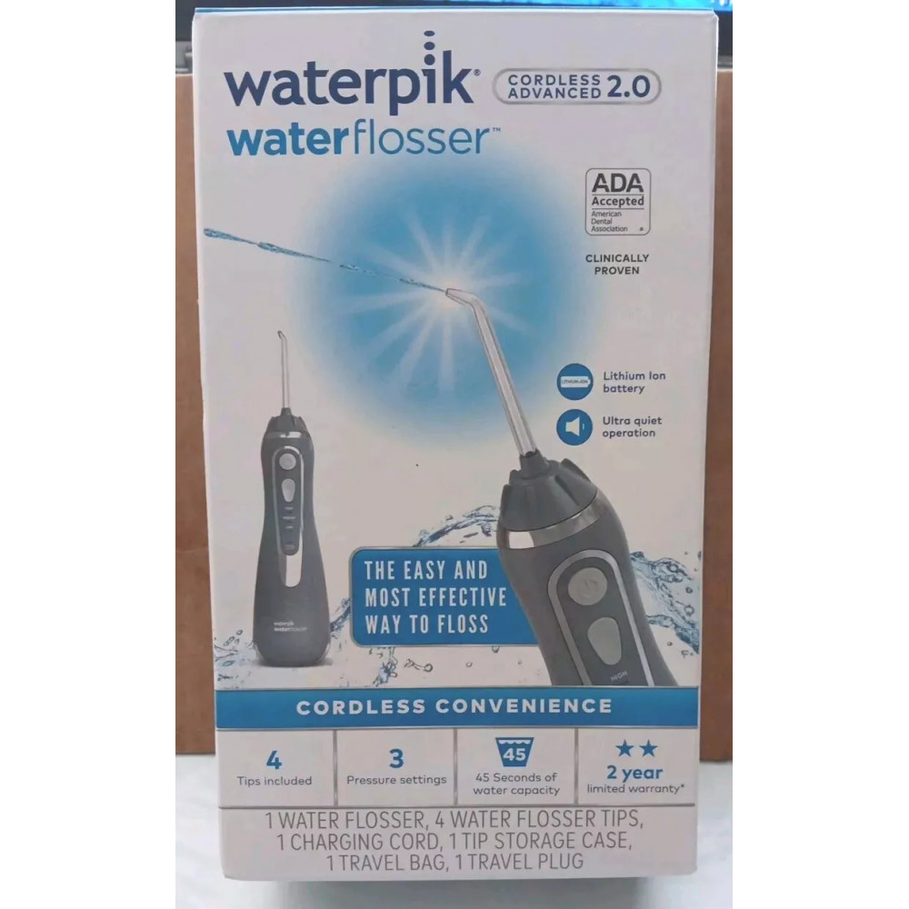 Portable irrigator Waterpik Cordless Advanced 2.0 WP-582CD black