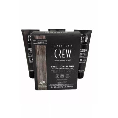 Чоловіча фарба для волосся American Crew Precision Blend Середній натуральний 3 шт по 40 мл
