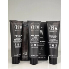 Чоловіча фарба для волосся American Crew Precision Blend Середній натуральний 3 шт по 40 мл