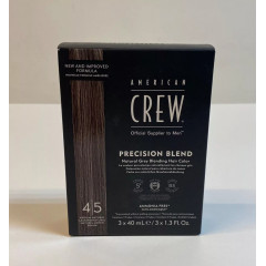 Чоловіча фарба для волосся American Crew Precision Blend Середній натуральний 3 шт по 40 мл