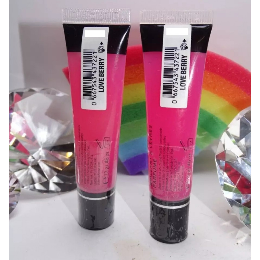 Victoria's Secret Love Berry Satin Gloss Fruity Lip Gloss with Berry Scent 13 ml