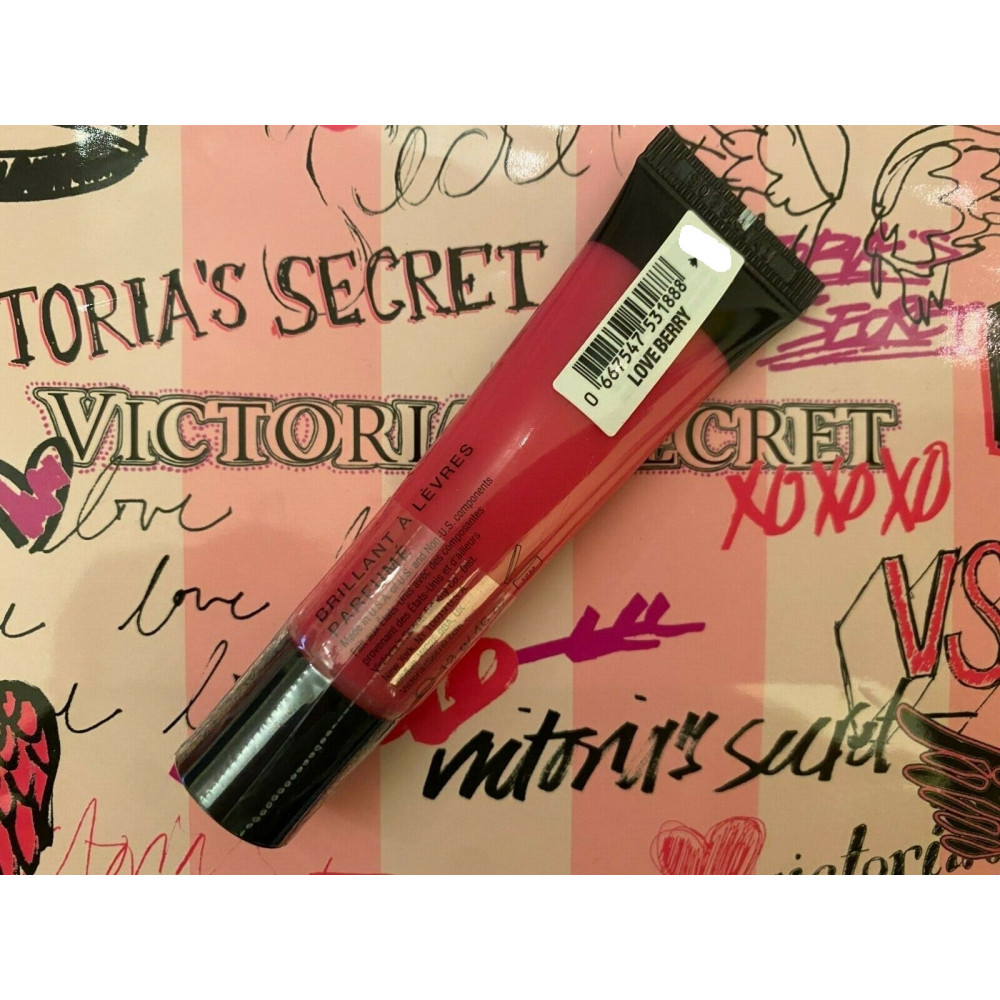 Victoria's Secret Love Berry Satin Gloss Fruity Lip Gloss with Berry Scent 13 ml