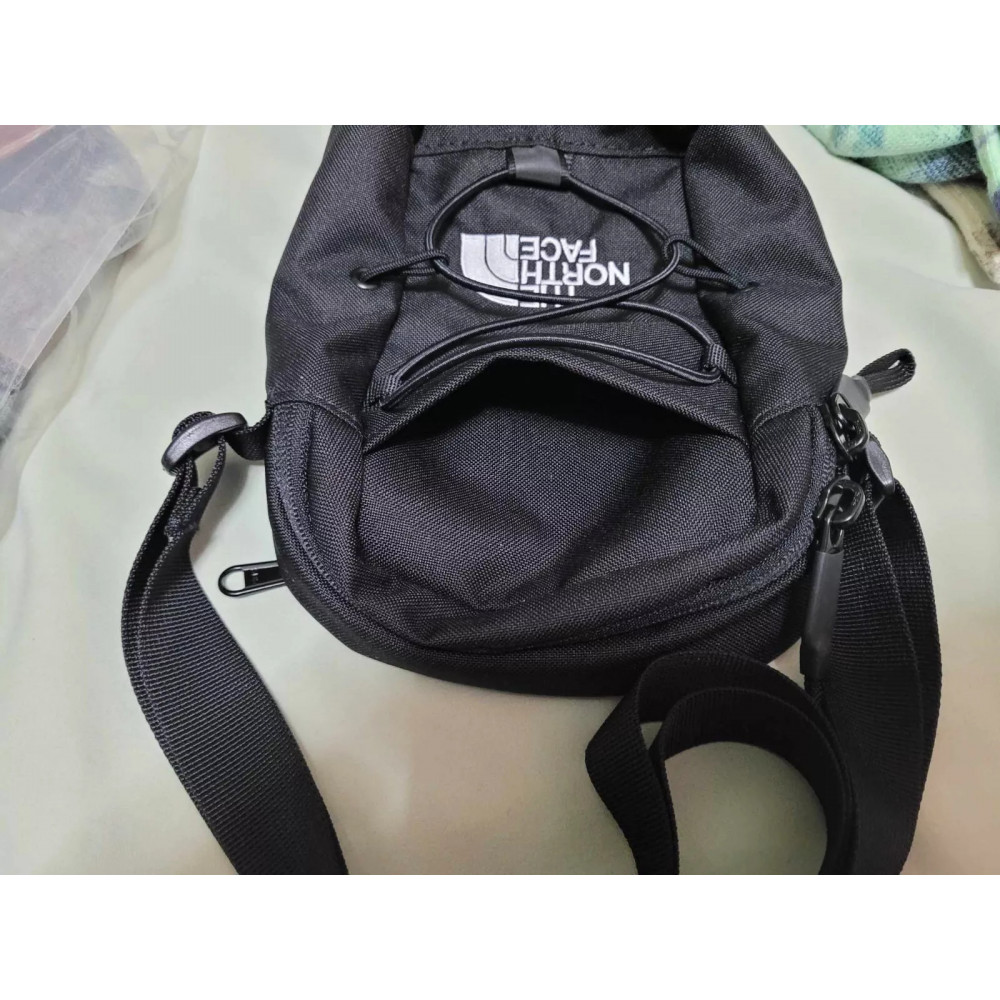 The North Face Jester TNF black unisex crossbody bag