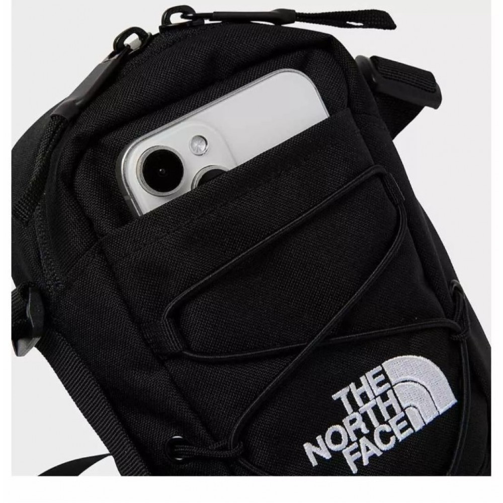 The North Face Jester TNF black unisex crossbody bag