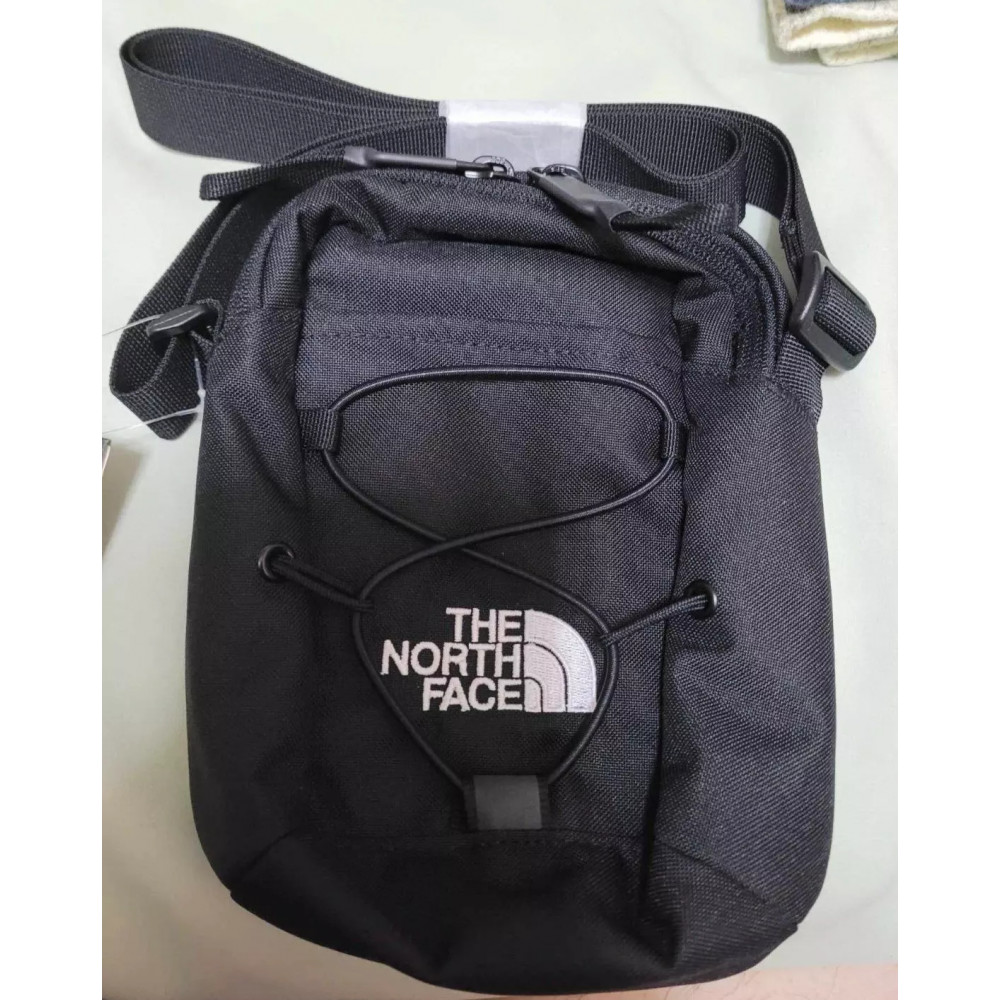 The North Face Jester TNF black unisex crossbody bag