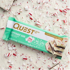 Фітнес-батончик Quest Nutrition м'ятний шоколад 21 г білка 1 шт 60 г