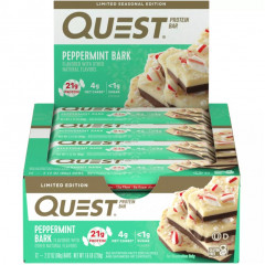 Фітнес-батончик Quest Nutrition м'ятний шоколад 21 г білка 1 шт 60 г