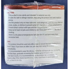 Силіконова стрічка для лікування рубців RWWXII Silicone Scar Tape тілесного кольору