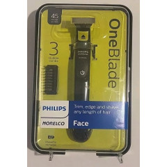 Philips Norelco OneBlade cordless electric facial shaver-trimmer for face
