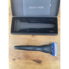 Бритва чоловіча Bolin Webb Nero X1 з ергономічною ручкою чорного кольору