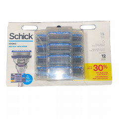 Леза для гоління Schick Hydro 5 1574 для чоловічих верстатів 12 штук