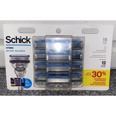 Леза для гоління Schick Hydro 5 1574 для чоловічих верстатів 12 штук