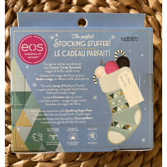 Набір бальзамів для губ EOS Holiday 3 шт, Цукрова вата, Лакриця, Сливова карамель