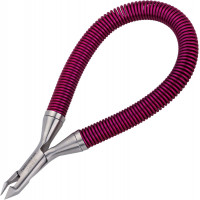 Tweezerman Grip Snip Spiral Spring Cuticle Nipper Pink