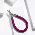 Tweezerman Grip Snip Spiral Spring Cuticle Nipper Pink