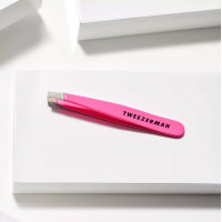 Tweezerman Studio Collection 1230-PLLT pink beveled tweezers