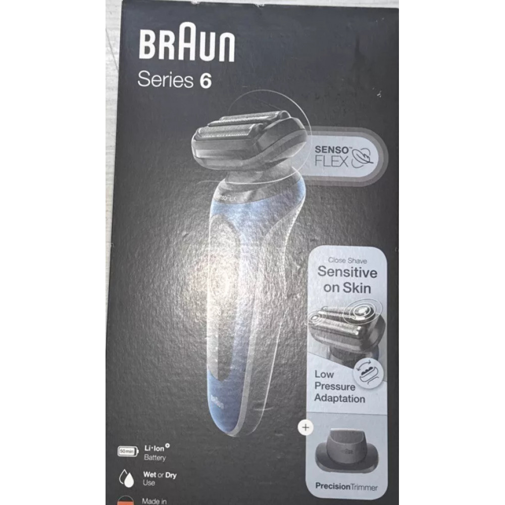 Електробритва Braun 61-B1200s з рухомою головкою чорна