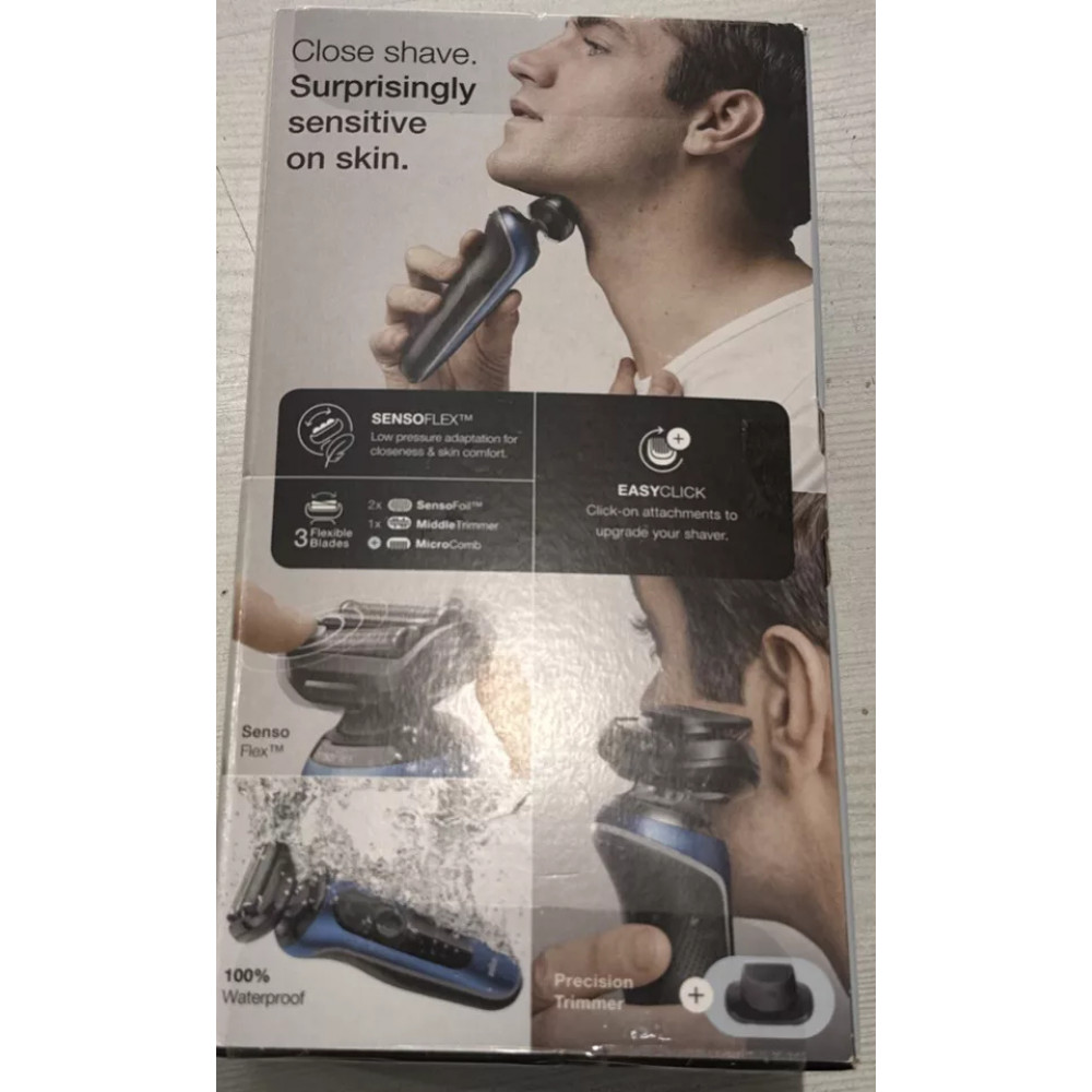 Електробритва Braun 61-B1200s з рухомою головкою чорна