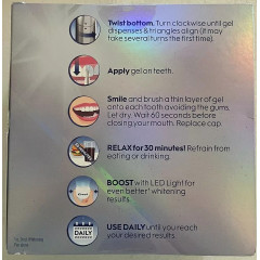 Система для відбілювання зубів Crest 3D з ручкою та LED-лампою