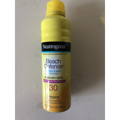 Спрей для захисту від УФ-променів Neutrogena Beach Defense SPF 30 184 г