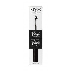 Водостійка підводка для очей NYX PROFESSIONAL MAKEUP Vinyl Liquid Liner чорна