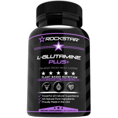 Амінокислотний комплекс Rockstar L-глутамін для регенерації м'язів 60 капсул