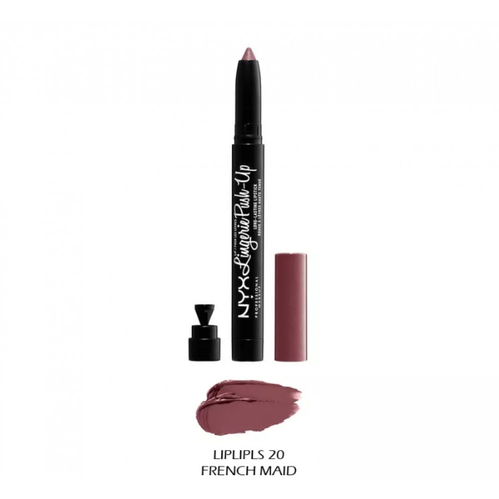 NYX Dazed & Diffused Matte Pencil Lipstick LIPLIPLS 20 French Maid