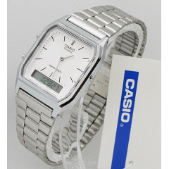 Чоловічий годинник Casio AQ-230A-7DMQYES з аналоговим і цифровим циферблатом