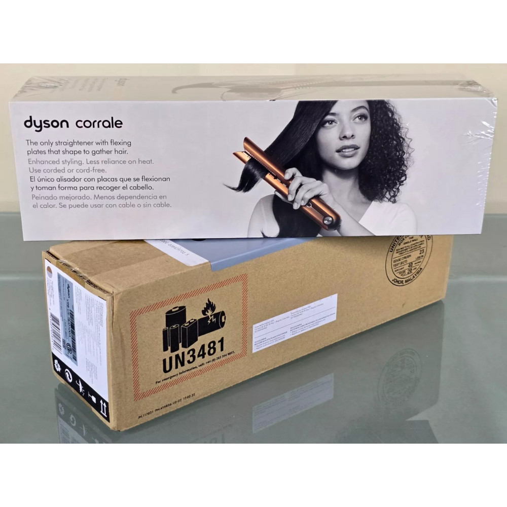 Утюжок, выпрямитель для волос Dyson Corrale Black/Purple цвет фиолетовый/черный