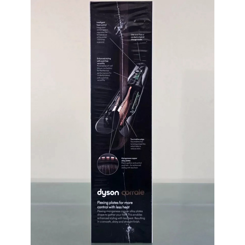 Утюжок, выпрямитель для волос Dyson Corrale Black/Purple цвет фиолетовый/черный