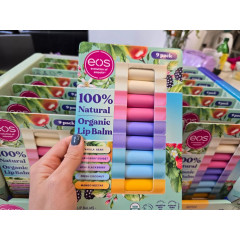 Набір бальзамів для губ EOS 9 натуральних ароматів