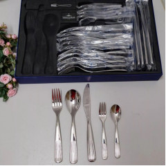 Набір столових приборів Villeroy & Boch Rose Garden з нержавіючої сталі 30 предметів 12-6557-9030