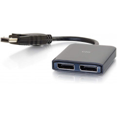 C2G Displayport 4K monitor splitter with USB 2-powered port