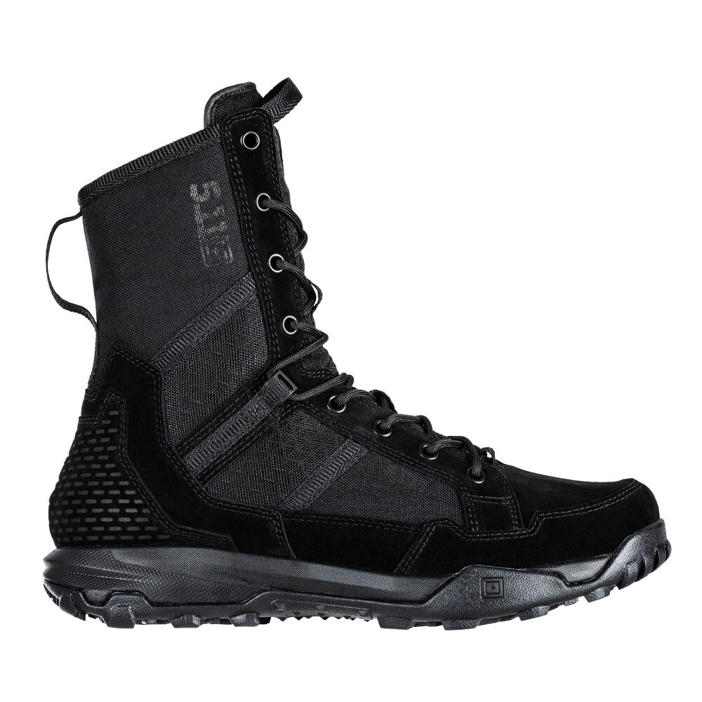 Чоловічі тактичні черевики літні 5.11 Tactical A/T 8 Non-Zip Boot BLACK