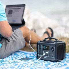 NinjaBatt 300W Portable Power Station Charging Station (9 output ports)