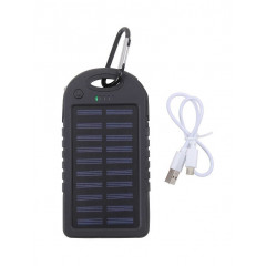 Portable power bank with solar panel Rothco Waterproof Solar Power Bank 5000 mAh.