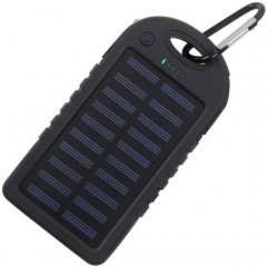 Портативний акумулятор павербанк із сонячною панеллю Rothco Waterproof Solar Power Bank 5000 mAh