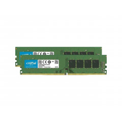 Crucial 64GB Kit (32GBx2) DESKTOP DDR4 2666 MT/s CL19 UDIMM
