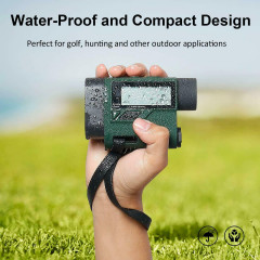 Далекомір лазерний Huepar HLR1000 (1000 м) для полювання та для гольфу